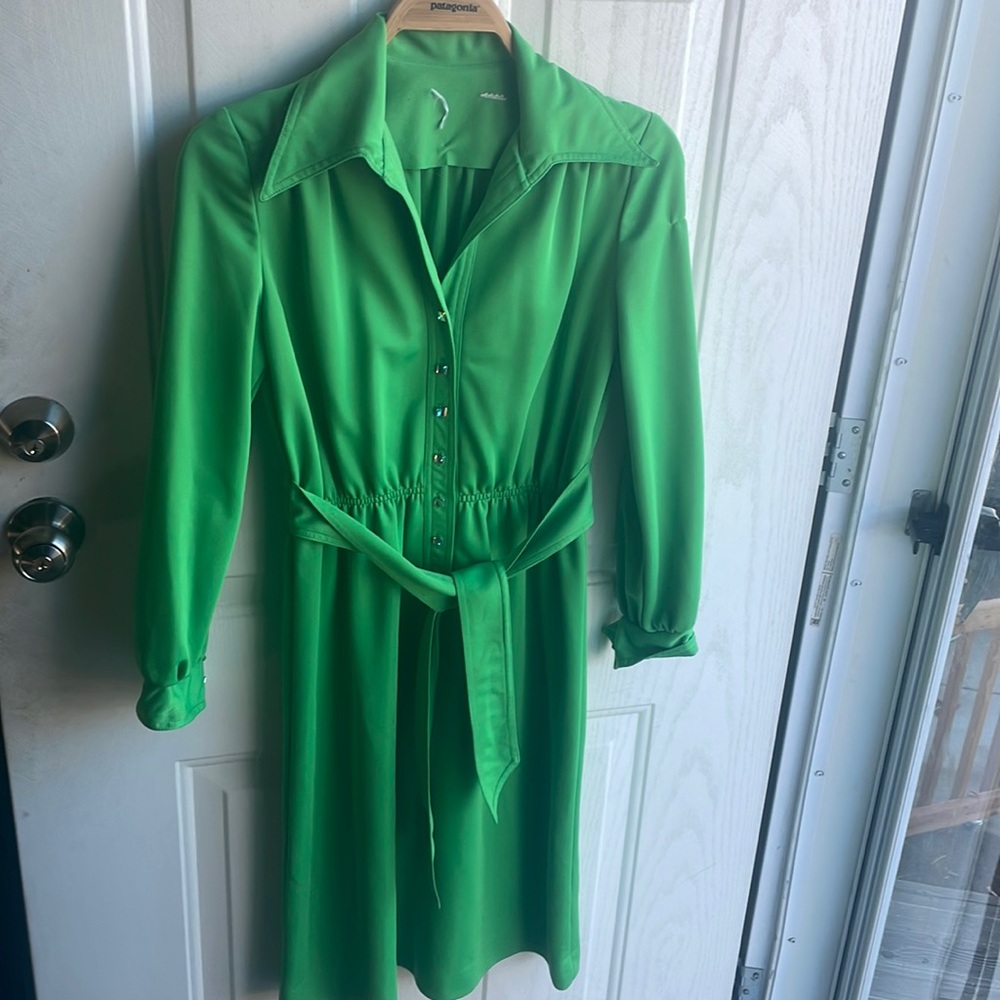 Women’s 1970s vintage long sleeve dress great condition